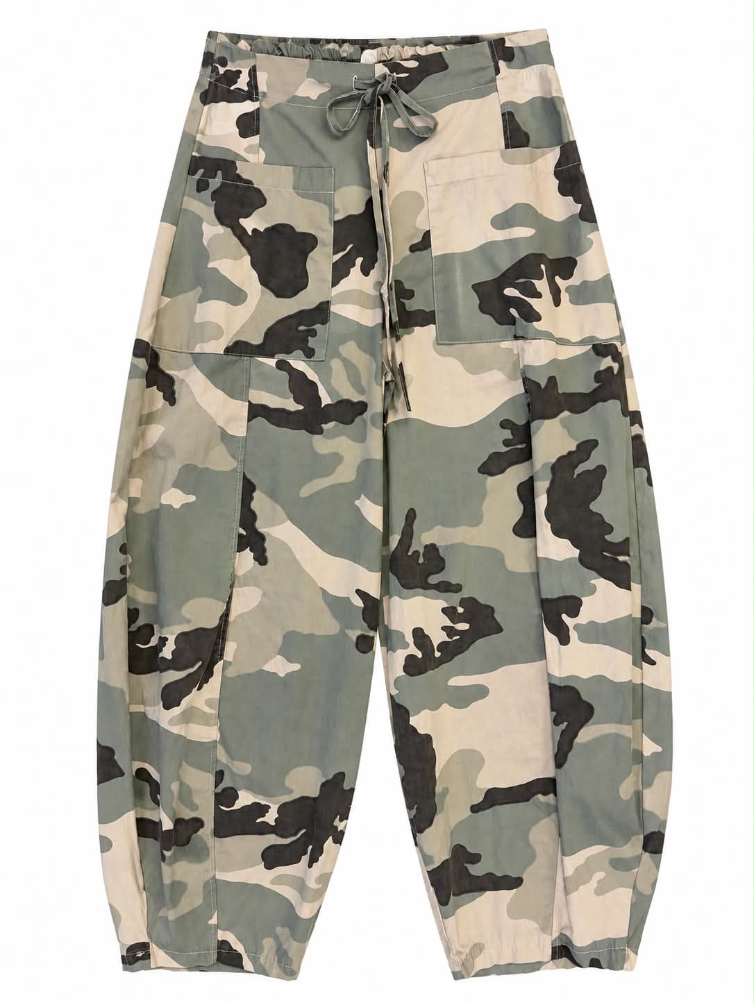 Camouflage bukser - beige